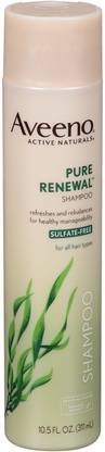 Aveeno Pure Renewal Shampoo, 10.5 Ounce (Pack of 2)