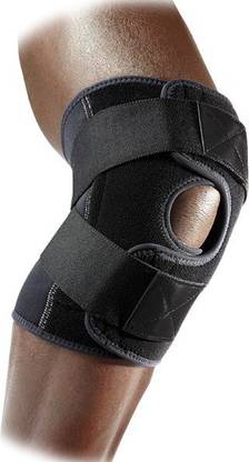 McDavid Multi-Action Deluxe Knee Wrap - Black Knee Support