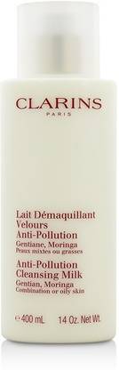 Clarins Paris Anti-Pollution Cleansing Milk - Combination/ Oily Skin Face Wash