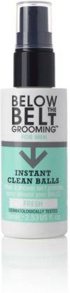 Below The Belt Grooming For Men Instant Clean Balls Fresh