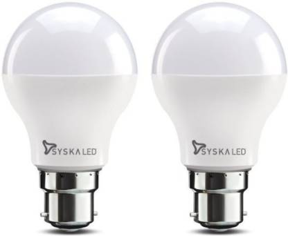 Syska Led Lights 7 W Standard B22 LED Bulb