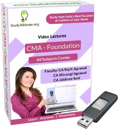 StudyAtHome.org CMA Foundation - All Subjects Video Lectures Combo