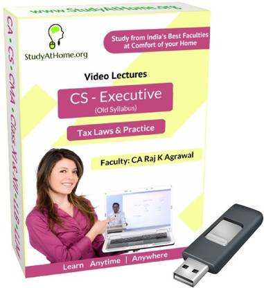 StudyAtHome.org CS Executive Old Syllabus - Tax Laws & Practice Video Lectures