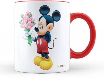 MUGKIN S101 Mickey mouse Disney official cartoons Ceramic Coffee Mug