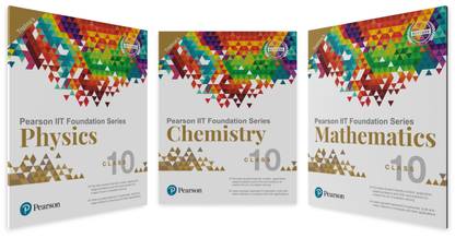 IIT Foundation Physics, Chemistry & Maths for Class 10 Combo (Main Books)