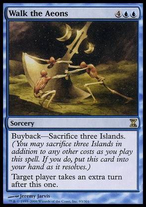 Generic Magic: the Gathering - Walk the Aeons - Time Spiral