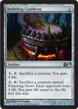 Generic Magic: the Gathering - Bubbling Cauldron (205/249) - Magic 2014