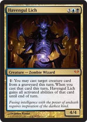 Generic Magic: the Gathering - Havengul Lich (139) - Dark Ascension