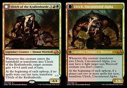 Generic Magic: the Gathering - Ulrich of the Krallenhorde // Ulrich, Uncontested Alpha (191/205) - Eldritch Moon - Foil