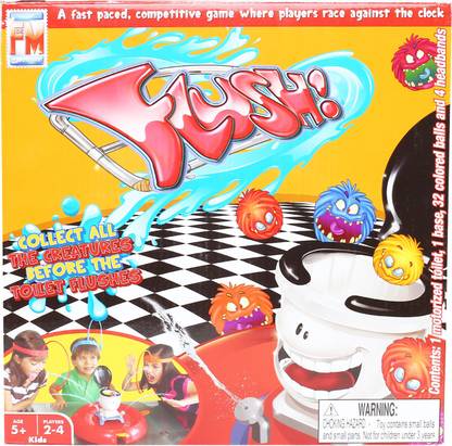 Fotorama FLUSH, A Fast Paced, Competitive Party & Fun Board Game