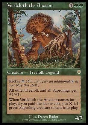 Generic Magic: the Gathering - Verdeloth the Ancient - Invasion