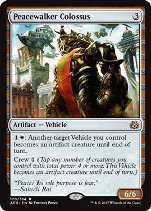 Generic Magic: the Gathering - Peacewalker Colossus (170/184) - Aether Revolt - Foil