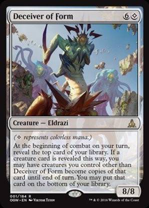 Generic Magic: the Gathering - Deceiver of Form (001/184) - Oath of the Gatewatch