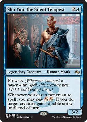 Generic Magic: the Gathering - Shu Yun, the Silent Tempest (052/185) - Fate Reforged - Foil