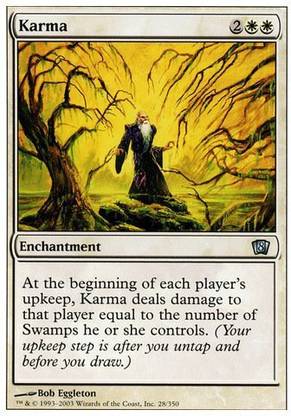 Generic Magic: the Gathering - Karma - Eighth Edition