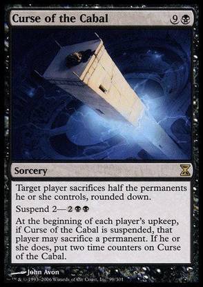 Generic Magic: the Gathering - Curse of the Cabal - Time Spiral