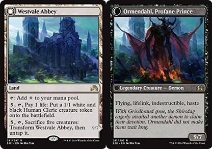 Generic Magic: the Gathering - Westvale Abbey // Ormendahl, Profane Prince (281/297) - Shadows Over Innistrad