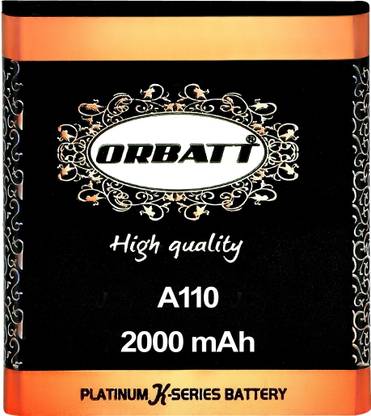 Orbatt Mobile Battery For  MICROMAX Canvas 2 Plus A110 Battery