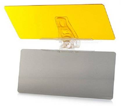 Elegant shopping 2 In 1 HD Vision Visor for All Cars Day & Night Visior for your Car Dazzling Goggle Day Night Vision Driving Mirror Sun Visors (ESLA-0023234) Car Air Vent Trim