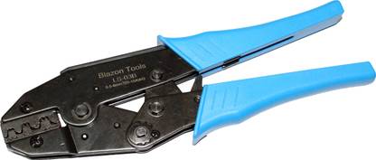 Blazon Tools BZT-LS-03B 0.5-6mm2 Open barrel terminal Hand Crimping Tool for non-insulated open plug-type terminals connectors AWG 20-10 Manual Crimper