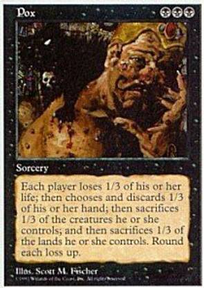 Generic Magic: the Gathering - Pox - Fifth Edition