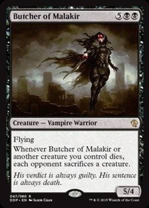 Generic Magic: the Gathering - Butcher of Malakir (047/080) - Duel Decks: Zendikar vs Eldrazi