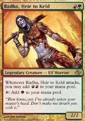 Generic Magic: the Gathering - Radha, Heir to Keld - Planar Chaos