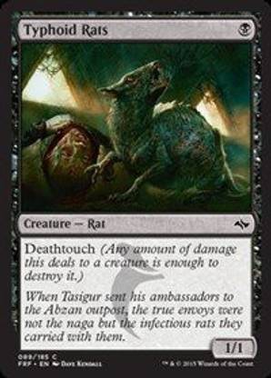 Generic Magic: the Gathering - Typhoid Rats (089/185) - Fate Reforged