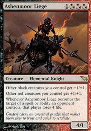 Generic Magic: The Gathering - Ashenmoor Liege - Shadowmoor