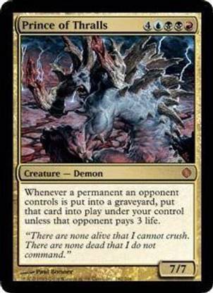 Generic Magic: the Gathering - Prince of Thralls - Shards of Alara