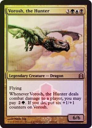 Generic Magic: the Gathering - Vorosh, the Hunter - Oversized - Commander Oversized Cards