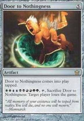 Generic Magic: the Gathering - Door to Nothingness - Fifth Dawn