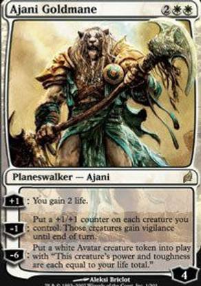 Generic Magic: the Gathering - Ajani Goldmane - Lorwyn