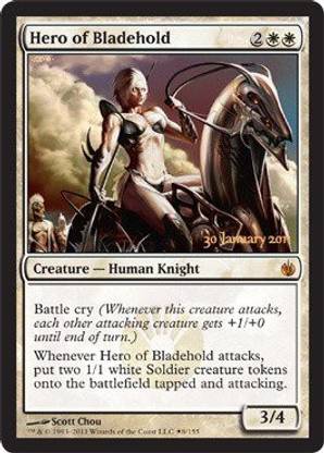 Generic Magic: the Gathering - Hero of Bladehold - Prerelease & Release Promos - Foil