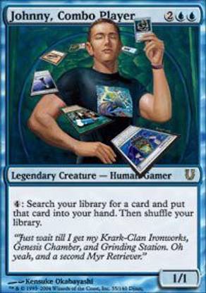 Generic Magic: the Gathering - Johnny, Combo Player - Unhinged