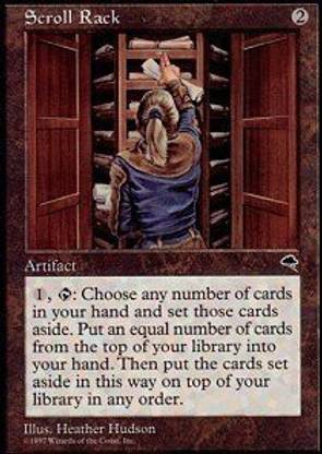 Generic Magic: the Gathering - Scroll Rack - Tempest