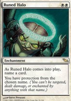 Generic Magic: the Gathering - Runed Halo - Shadowmoor