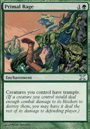 Generic Magic: the Gathering - Primal Rage (286/383) - Tenth Edition