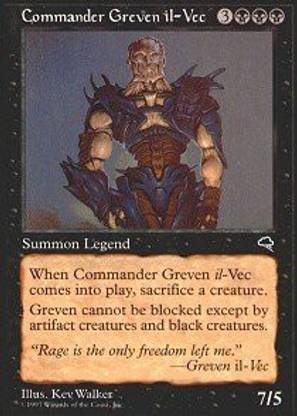 Generic Magic: the Gathering - Commander Greven il-Vec - Tempest