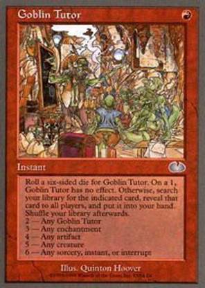 Generic Magic: the Gathering - Goblin Tutor - Unglued