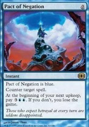 Generic Magic: the Gathering - Pact of Negation - Future Sight