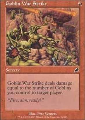 Generic Magic: the Gathering - Goblin War Strike - Scourge