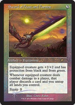 Generic Magic: the Gathering - Sword of Feast and Famine - Judge Promos - Foil