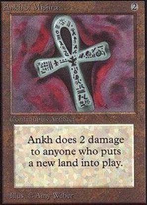 Generic Magic: the Gathering - Ankh of Mishra - Revised Edition