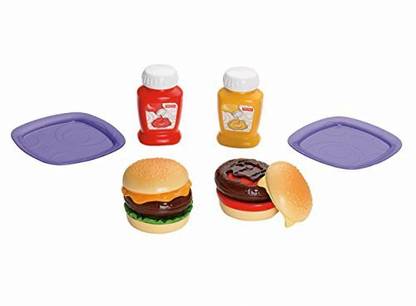 FISHER-PRICE Fisher-Price Servin' Surprises Cook 'N Serve Kitchen: Hamburger Set