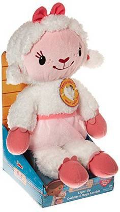 Just Play Disney Doc Mcstuffins Light Up Cuddles & Hugs Lambie Plush