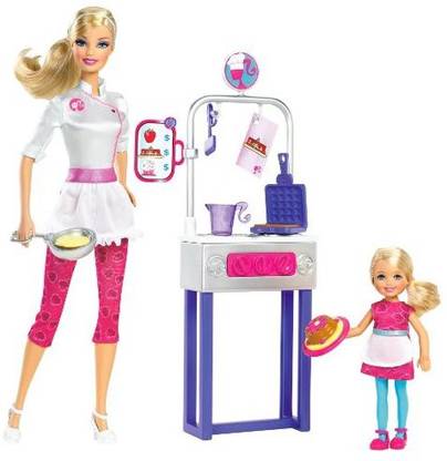 BARBIE I Can Be Pancake Chef Doll Playset