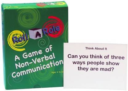 Generic Roll A Role: A Game Of Non-Verbal Communication Cards Only