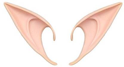 Generic Ztl 1 Pair Elf Ears Cosplay Props Costume Accessories For Halloween Parties
