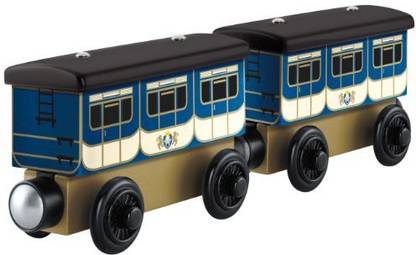 FISHER-PRICE Fisher-Price Thomas The Train Wooden Railway Stephen'S Coaches